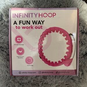INFINITY Pink Infinity Hoop